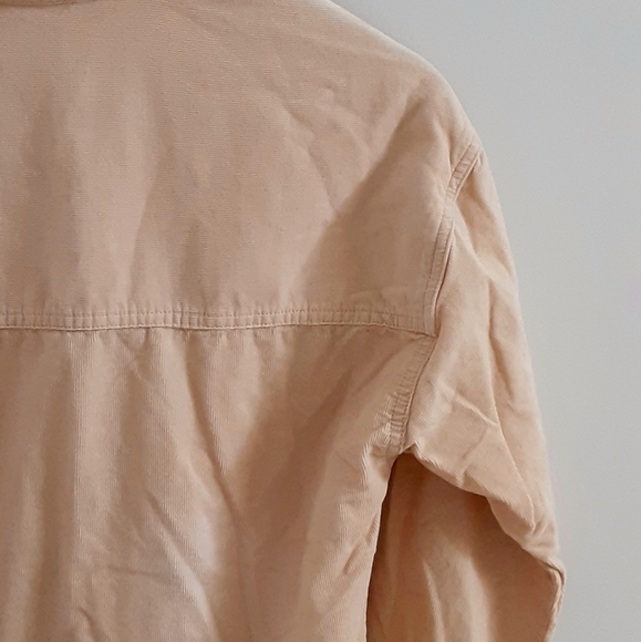 Zara Corduroy Drop Shoulder Jacket - Picture 6 of 6